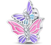 New In Silver-plated Mysterious Luminous Elk Pendant Fit Panora Bracelet&Bangle DIY Beads For Women Birthday Fine Jewelry Gift