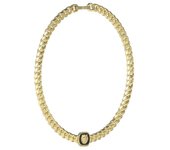 Collar Guess Hombre JUMN04000JWYGBKT-U - Acero Dorado, Lion King