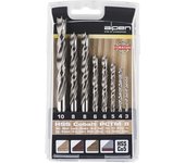Alpen 63300008100 HSS-Co5 PCTM Profi Holz - Taladros para tacos (3-8 mm), color gris
