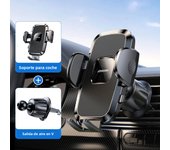 Dashboard Car Phone Holder 360° Widest View 9in Flexible Long Arm Universal Handsfree Auto Windshield Air Vent Phone Mount