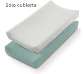 Muslin Changing Pad Cover for Girls Boys Ultra Soft Breathable Cotton Newborn Infant Diaper Changing Table Sheet Set of 2