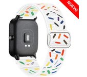 20mm/22mm band For Amazfit GTS 4/2/2e/3/GTS2 Mini/GTR/4/3/Pro/GTR2/42mm/stratos Nylon Elastic Watch Bracelet Amazfit bip strap