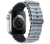 Silicone Strap For watch band 44mm 40mm 49mm 45mm 41mm 38mm accessorie correa bracelet iWatch Ultra 2 series 7 6 5 se 8 9