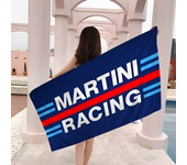 Martini Racing Beach Towel Colorful Bath Towels for Girl Microfiber Quick Dry Custom Sand Free Beach Yoga Spa Gym Pool