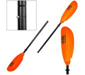 PALA O REMO KAYAK ALUMINIO DESMONTABLE 2 PIEZAS KOL OUTDOOR PARA KAYAKS RÍGIDOS E HINCHABLES