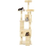 Rascador para Gatos Poste de SIAL 170 cm beige