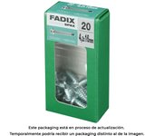 CAJA S 20 unid. TORNILLO ROSCA CHAPA CR AUTOT. 4,2x16mm FADIX