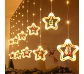 Christmas Wish Ball LED Fairy Curtain Light String Wedding Holiday Garland Lamp for Home Room Party Decoration Navidad