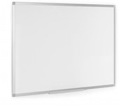 Bi-Office Pizarra Blanca Melaminada Doble Cara 600x450mm