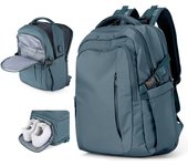 Mochipa Grande Para Hombres Y Mujeres With Portátil Y USB De Nylon Para Escuela Y Viajes Mochipa De Computadora With Para Zapatos Y Móvil Phone Compartment