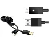 IMATICA LOS PALACIOS Cable de Carga Micro USB para Mando Xbox One con LED Indicador