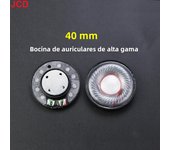 JCD 1pcs 27mm 30mm 40mm 50mm Driver Hifi Bluetooth White Magnetic Headphone Speaker High-end Earphone Diy Loudspeaker  Parts