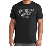Chattanooga Tennessee Bourbon Whiskey Vintage Black T-Shirt for Men