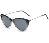 Gafas de sol de ojo de gato de gran tamaño Gafas de sol de ojo de gato polarizadas retro para mujer