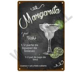 Metal Sign Vintage Tin Signs Retro Decorations Gin & Tonic Cocktail Plate Decorative Poster Plaque Bar Kitchen Home Wall Decor