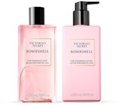 Victoria´s Secret  Bombshell  Bruma y Crema Perfumada Corporal  250 ml y 250 ml  Paquete de 2 Unidades (1 x 250 ml + 1 x 250 ml) - Victoria Secret