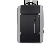 PORCHEDDU Mochipa De Negocios impermeable para hombre, Morral Escolar with USB de 15,6 pulgadas, para Cargador portátil, de gran capacidad