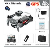 New M2 Pro GPS Drone with 8K 4K HD Camera Obstacle Avoidance RC Dron WiFi FPV Brushless Foldable RC Quadcopter Toys Gifts 4DRC