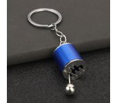 Mini Turbo Turbocharger Keychain Car-styling Keyring Gear Gearbox Pendant Keychain Stick Knobs Keyring Shift Metal Key Ring