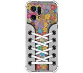 Funda Silicona Antigolpes para Oppo Find X5 5G diseño Zapatillas 05 Dibujos