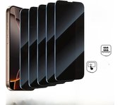 5Pcs Full Cover Privacy Screen Protector For iPhone 16 11 12 13 14 Pro Max Mini 8K Anti-spy Glass For iPhone 15 PRO XR X XS MAX