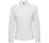Camisa básica de manga larga de corte entallado y tapete con botones SOFIA L/S ROLY