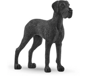 Figura Schleich Gran Danés Negro Realista - Ideal para Coleccionar