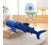 Almohada Corporal De Gran Ballena Tiburón En Poliéster Y Algodón Decorativa Para Sofa Cojín De Espalda De Peluche De Tiburón Marítimo Longo Juguete De Peluche Para Niños Regalo De Cumpleaños MOV