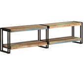 Mueble TV combinadoMueble de TV madera maciza reciclada 160x30x40 cm