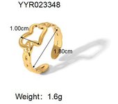 Encanto Anillos de acero inoxidable, productos de tendencia, atmósfera clásica, moda, grabado calado, anillos finos para mujer, joyería, regalos únicos