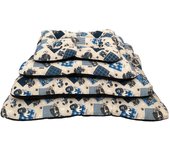 COTTECOTA-Cama para perros Cama para mascota de 4 tamaños colchoneta para Dormir para Mascotas Adecuada para Perros Grandes y pequeños Colchón Perro Lavable  Estampado de Oso, perro, cereza