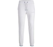 Pantalón de Chándal para Adultos Jack & Jones JPSTGORDON JJGLOBUS  12225105  Blanco Hombre