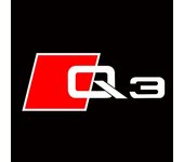 4pcs Car LED Door Logo Light Welcome Lamp for AUDI A5 A6L C5 A4L B5 B6 B7 B8 A1 A7 A8 Q7 Q5 Q3 A3 R8 Laser Projection Lamp 12V