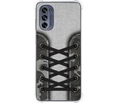 Funda Silicona Antigolpes para Motorola Moto G62 5G diseño Zapatillas 16 Dibujos