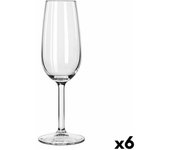 Copa de champán Royal Leerdam Spring Cristal 200 ml (6 Unidades) (20 cl)