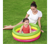 LILI HOME Piscina Infantil desde Ø70cm hasta Ø183cm ¡Deja que tus pequeños disfruten del verano con la Piscina Summer de Bestway! Diseñada específicamente para los más pequeños, esta piscina ofrece diversión y frescura en un paquete compacto y seguro.