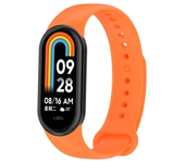 Strap For Mi Band 8 Bracelet For Xiaomi Mi Band 8 Strap Metal-plug TPU Silicone SmartWatch Wristband For Mi Band 8 Bracelet