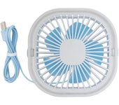 Ventilador de Escritorio USB Silencioso Mini Ventilador de Enfriamiento para Dormitorio, Oficina, Coche Rotativo 360°, Personalizado, Hecho en China