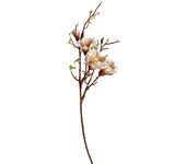 Poenia Arte Floral - Rama de Magnolia Artificial - 108cm - Decoración Floral