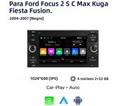 2Din Android Car Radio Stereo GPS For Ford Focus 2007 Mondeo S-max C-max Kuga Galaxy Fiesta Transit Fusion Connect Video Player