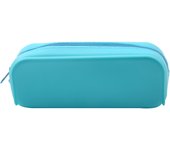 Waterproof Soft Silicone Pencil Case Candy Color Pencil Stationery Box Large Capacity Makeup Brush Storage Box Student Supplies