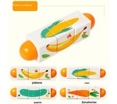 3D Wooden Jigsaw Puzzle Rotating Puzzle Building Blocks Kid Early Education Toy Animal Colour Shape Cognition Toys