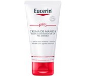 Eucerin - Crema de Manos Ph5 para Protección y Cuidado de Manos Sensibles - 18 Horas de Hidratación