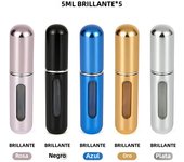 8ml/5ml Perfume Atomizer Portable Liquid Container for Cosmetics Traveling Mini Aluminum Spray Alcochol Empty Refillable Bottle