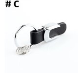 3D Car Key Chain Metal Letter Leather Strap keychain For Mercedes Benz A B C D E G S Class Car Keychain leather Key Rings