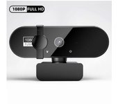 Webcam 4K 1080p Mini Cámara con Micrófono 2 Full HD 30fps USB para Enfoque Automático PC portátil grabación de vídeo