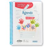 NQT Agenda Escolar 2023/24 - Semana Vista, Agenda Semanal Ilustraciones, Diseño Morderno. Tamaño A5 Aprox /15x21CM/ Agenda Escolar 28 Agosto- 30 Junio - Edicion Español