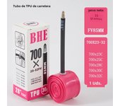 BHE TPU Road Bicycle Inner Tube 700x18C 23C 25C 28C 32CTire gravel Bike lights cycling 29 mtb camera parches bicicleta