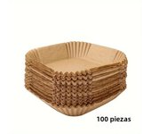 50/100pcs Square Silicone Oil Paper Mini Air Fryer Liner Suitable For Most Air Fryers Non Stick Air Fryer