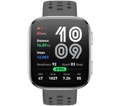 Amazfit Bip 6 Charcoal 5 cm (1.97") AMOLED Digital 390 x 450 Pixeles Pantalla táctil Plata GPS (satélite)